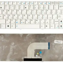 Клавіатура для ноутбука Asus N10, N10A, N10C, N10E, N10J, N10JC White, RU