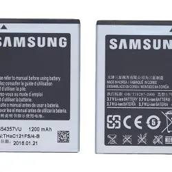 Акумуляторна батарея для смартфону Samsung EB454357VU Galaxy GT-B5510 Y Pro/S5300, Pocket/S5302 3.7V Black 1200mAh 4.44Wh
