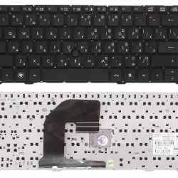 Клавіатура для ноутбука HP Elitebook (8460P) с указателем (Point Stick), Black, (No Frame) RU