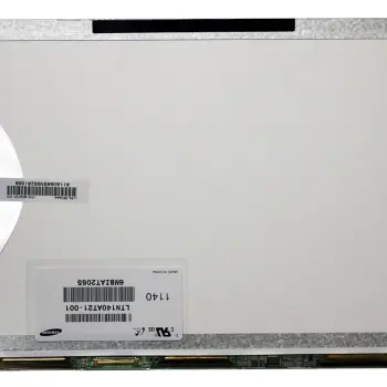 Матрица для ноутбука 14,0", Slim (тонкая), 40 pin (снизу слева), 1366x768, Светодиодная (LED), ушки верх/низ, матовая, Samsung, LTN140AT21-001