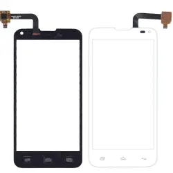 Тачскрін (Сенсорне скло) для смартфону Fly IQ4415 Quad Era Style 3 білий