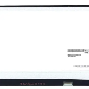 Матриця для ноутбука 15,6", Slim (тонкая), 30 pin eDP (знизу справа), 1366x768, Светодиодная (LED), крепления сверху\снизу, глянцевая, AU Optronics (AUO), B156XTN04.1
