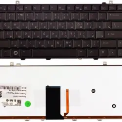 Клавиатура для ноутбука Dell Studio (15, 1555, 1557, 1558) с подсветкой (Light), Black, RU