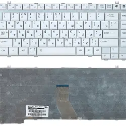 Клавиатура для Toshiba Qosmio (F20, F25, F30, G20, G25, G30, G35) White, RU