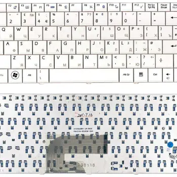 Клавиатура для ноутбука MSI X-Slim (X300 X320 X340 X400 U210 EX460 U250) White, RU