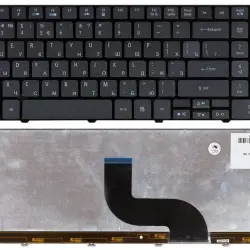 Клавіатура Acer Aspire (5236, 5242, 5250, 5410T, 5810T, 5820) з підсвічуванням (Light) Black, RU