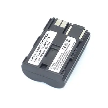 Акумуляторна батарея для фотоаппарата Canon (BP-511) EOS 7.4V 2000mAh Li-ion