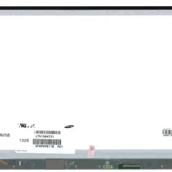 Матриця для ноутбука 15,6", Slim (тонкая), 30 pin eDp (знизу справа), 1366x768 (HD), Светодиодная (LED), крепления сверху\снизу, глянцевая, Samsung, LTN156AT31