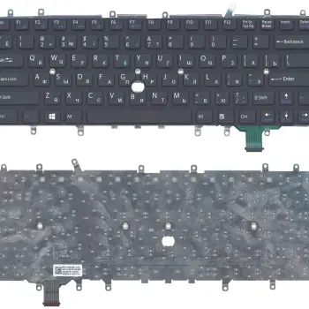 Клавиатура для ноутбука Sony Vaio (SVD11) Black, (No Frame), RU