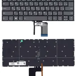 Клавиатура для ноутбука Lenovo Yoga (720-13ISK) Black с подсветкой (Light) (No Frame) RU