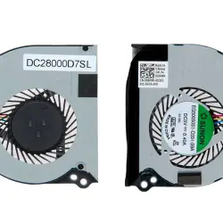 Вентилятор для ноутбука Dell Latitude E7420, E7440, 5V 0.4A 4-pin SUNON