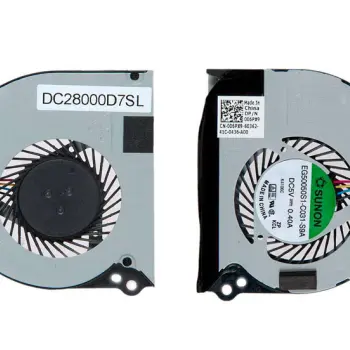 Вентилятор для ноутбука Dell Latitude E7420, E7440, 5V 0.4A 4-pin SUNON