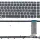 Клавиатура для ноутбука HP Envy (15-j000, Envy 15T-J, Envy 15Z-J, Envy 17-J, Envy 17T-J) с подсветкой (Light) Black, (Silver Frame) RU 1
