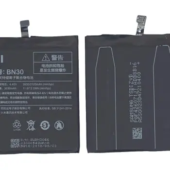 Акумуляторна батарея для смартфону Xiaomi BN30 Redmi 4A 3.85V 3100mAh 11.94Wh