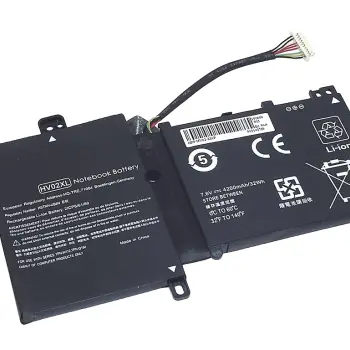 Акумуляторна батарея для ноутбука HP HV02XL Pavilion 11 x360 7.6V Black 4200mAh OEM