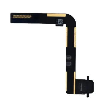 Шлейф с роз'ємом живлення (Dock Connector Charger Flex) для Apple IPad Air чорний, Шлейф живлення iPad Air