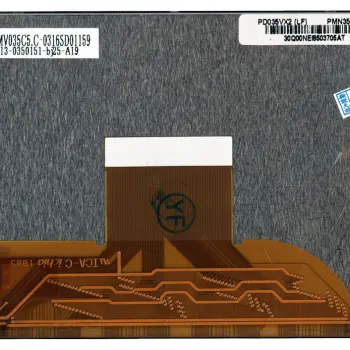 Матриця для планшета 3.5", Normal (стандарт), 50 pin (снизу поцентру), 640x480, Светодиодная (LED), без крепления, матовая, PVI, PD035VX2(LF)