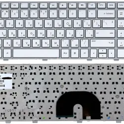 Клавіатура HP Pavilion DV6-6000, DV6-6100, DV6-6200, DV6-6B00, DV6-6C00, DV6T-6000, DV6T-6100, DV6T-6B00, DV6T-6C00, DV6Z-6000, DV6Z-6100, DV6Z-6B00, DV6Z-6C00 Silver, (Gray Frame) RU