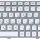 Клавіатура HP Pavilion DV6-6000, DV6-6100, DV6-6200, DV6-6B00, DV6-6C00, DV6T-6000, DV6T-6100, DV6T-6B00, DV6T-6C00, DV6Z-6000, DV6Z-6100, DV6Z-6B00, DV6Z-6C00 Silver, (Gray Frame) RU 2
