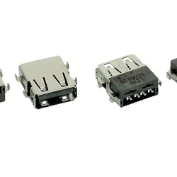 Роз'єм для ноутбука USB №74. Роз'єм USB Type A, нанесена маркировка LIYO D100128
