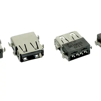 Роз'єм для ноутбука USB №74. Роз'єм USB Type A,  нанесена маркировка LIYO D100128