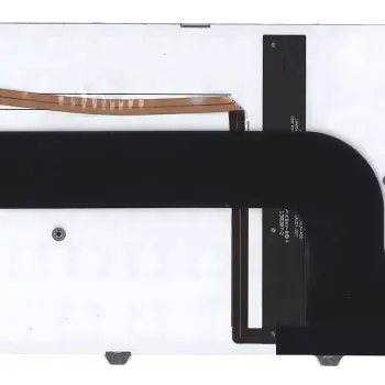 Клавиатура для ноутбука Dell Inspiron (15-7000, 7537) Black, RU с подсветкой (Light), Silver, (Silver Frame) RU