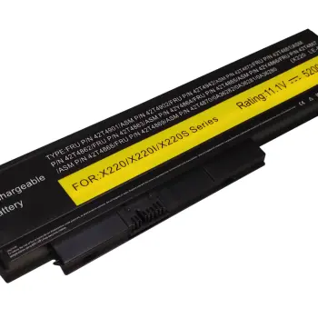 Аккумуляторная батарея для ноутбука Lenovo 42T4879 ThinkPad X220 Tablet 11.1V Black 5200mAh OEM
