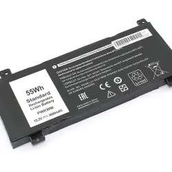 Акумуляторна батарея для ноутбука Dell 0M6WKR Inspiron 14 7466 15.2V Black 3600mAh OEM