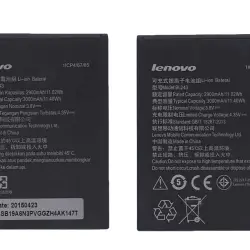 Акумуляторна батарея для смартфону Lenovo BL243 S8 A7600 3.8V Black 3000mAh 11.4Wh