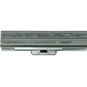 Акумуляторна батарея для ноутбука Sony VAIO VGP-BPS13 VGN-FW 11.1V Silver 5200mAh OEM