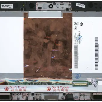 Матрица с тачскрином (модуль) Lenovo Y1011 черный с рамкой