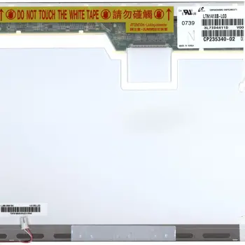 Матриця для ноутбука 14,1", Normal (стандарт), 30 pin (зверху справа), 1280x768, Ламповая (1 CCFL), без креплений, глянцевая, Samsung, LTN141XB-L03