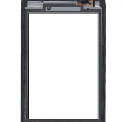 Тачскрін (Сенсорне скло) для смартфону Huawei Ascend Y210 с рамкой чорний