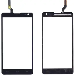 Тачскрін (Сенсорне скло) для смартфону LG Optimus L9 II D605 чорний