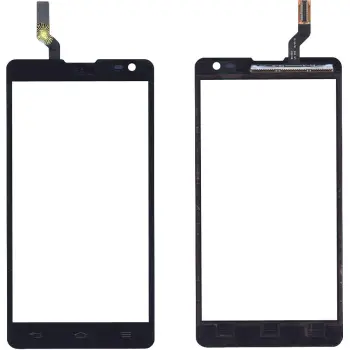 Тачскрін (Сенсорне скло) для смартфону LG Optimus L9 II D605 чорний