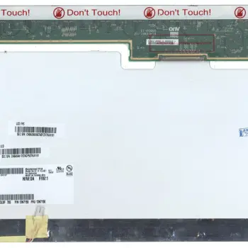 Матриця для ноутбука 14,1", Normal (стандарт), 30 pin (зверху справа), 1280x800, Ламповая (1 CCFL), без креплений, матовая, AU Optronics (AUO), B141EW01 V.1