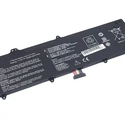 Акумуляторна батарея для ноутбука Asus C21-X202 X202 7.4V Black 5000mAh OEM
