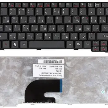 Клавиатура для ноутбука Acer Gateway LT10, LT1000, LT1005, LT1005U, LT2003C, LT20, LT2000, LT2044u Black, RU