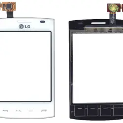 Тачскрін (Сенсорне скло) для смартфону LG Optimus L1 II E410 білий