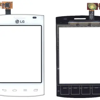Тачскрін (Сенсорне скло) для смартфону LG Optimus L1 II E410 білий