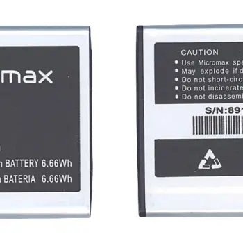 Акумуляторна батарея для Micromax Q324 Bolt 3.7V Black 1800mAh 6.66Wh