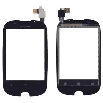 Тачскрін (Сенсорне скло) для смартфону Huawei Ascend Y100 чорний