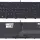 Клавиатура для ноутбука Dell Inspiron (15-5000, 15-3000, 5547, 5521) с подсветкой (Light), Black, (Black Frame), RU 1