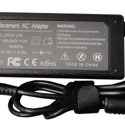 Блок живлення для ноутбука Samsung 60W 19V 3.16A 5.5x3.0mm AD-6019 REPLACEMENT