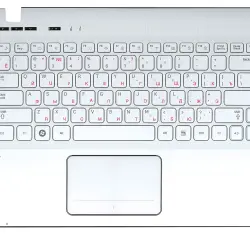 Клавиатура для ноутбука Samsung (SF310) White, (White TopCase), RU