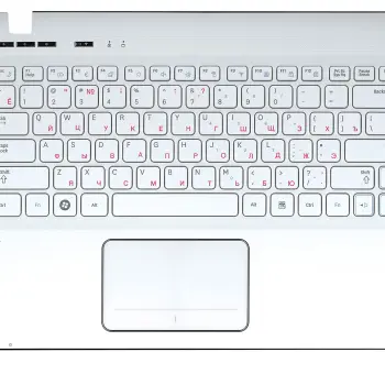 Клавиатура для ноутбука Samsung (SF310) White, (White TopCase), RU
