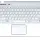 Клавиатура для ноутбука Samsung (SF310) White, (White TopCase), RU 1