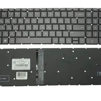 Клавиатура для ноутбука HP 250 G7 с подсветкой (Light), Black, (No Frame), RU