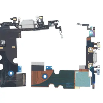 Шлейф разъема питания для смартфона Apple iPhone 8 белый