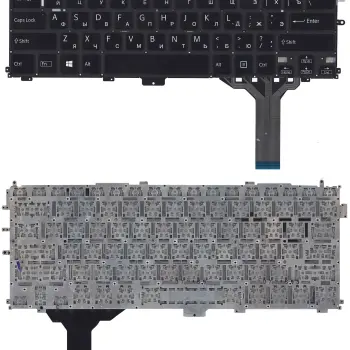 Клавіатура для ноутбука Sony (SVP13) Black, (No Frame) RU